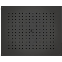 Верхний душ Bossini Dream-Flat 570x470 мм H38391.073, черный матовый - фото 