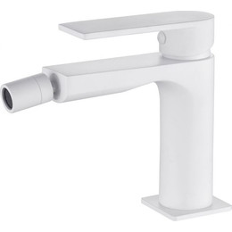 Смеситель для биде AQG Alpha 01ALP200BL, белый матовый - фото 