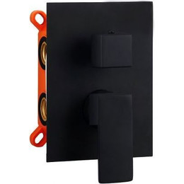 Смеситель для ванны AQG Bold 01BOL351NG, черный матовый - фото 