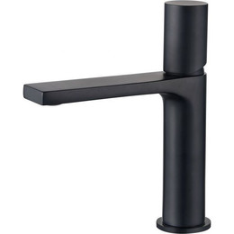 Смеситель для раковины AQG Tube 01TUB100NG, черный матовый - фото 