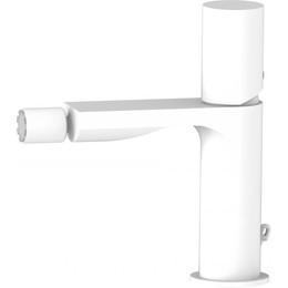 Смеситель для биде AQG Tube 01TUB200BL, белый матовый - фото 