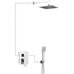 Душевая система для душа AQG Bold EC205 19BOLEC20502 - фото 