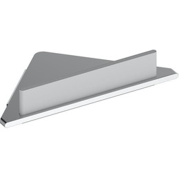 Полка угловая Keuco Edition 400 11557170100, цвет серебристый - фото 