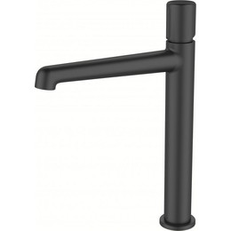 Смеситель для раковины высокий BelBagno UNO-LMC-NERO-W0, черный матовый, Цвет производителя: чёрный матовый - фото 