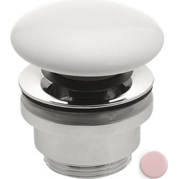 Донный клапан White Ceramic MEW0609PK, розовый матовый - фото 