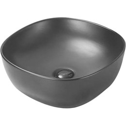 Раковина-чаша SantiLine 41 см SL-1106MB, черный матовый - фото 