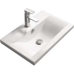 Раковина врезная на столешницу SantiLine 71 см SL-2101 (70) - фото 