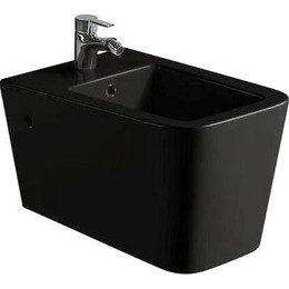 Биде подвесное SantiLine SL-5054MB, черный матовый - фото 