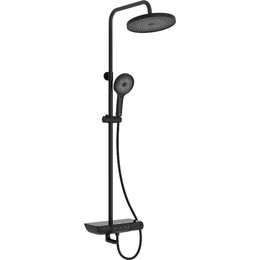 Душевая стойка Iddis Spahome SPABLBTi06, черный матовый - фото 