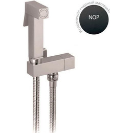 Набор для гигиенического душа Cezares CZR-L-DIF-NOP, с вентилем на 1 воду, черный матовый - фото 