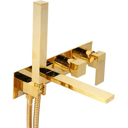 Смеситель для ванны Cezares UNIKA-VDM2-03/24, золото, Цвет производителя: золото - фото 