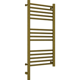 Полотенцесушитель электрический Сунержа Богема 3.0 П14 800x400 мм (прямая перемычка) 05-5804-8040 L, состаренная бронза - фото 