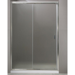 Душевая дверь BelBagno 150 см UNO-195-BF-1-150-P-Cr, хром/матовое - фото 