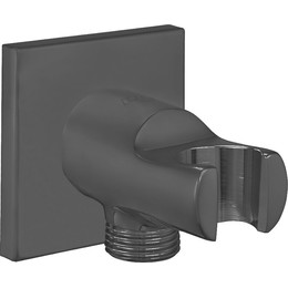 Шланговое подсоединение с держателем E.C.A. 102199603C1EX, черный матовый - фото 