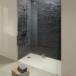 Душевая перегородка Jacob Delafon Contra 130 см E22W130-GA (стекло 8 мм), хром/прозрачное - фото 