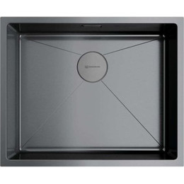 Мойка кухонная Omoikiri Taki 54-U/IF-GM (4973107) 1,2 мм, вороненая сталь, Цвет производителя: вороненая сталь - фото 