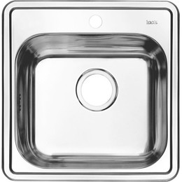 Кухонная мойка Iddis Strit STR48S0i77 0,8 мм, сатин - фото 