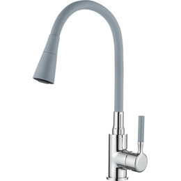 Смеситель для кухни Ledeme L4199-9, серый/хром - фото 