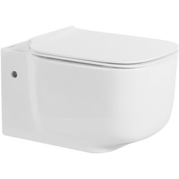 Унитаз подвесной безободковый BelBagno Vaso BB127CH - фото 