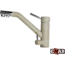 Смеситель для кухни Emar EC-3008, берилл, Цвет производителя: берилл - фото 