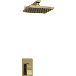 Душевая система для душа WasserKraft Exter A12610, светлая бронза - фото 