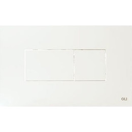 Кнопка смыва Oli Karisma (пневматическая) 641001, белый - фото 