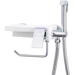 Набор для гигиенического душа Gappo G7296, белый/хром - фото 