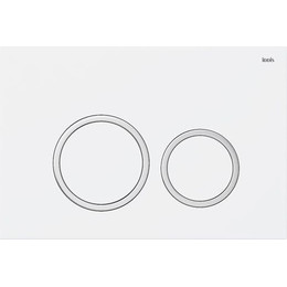 Кнопка смыва Iddis Unifix UNI03WCi77, белый матовый - фото 