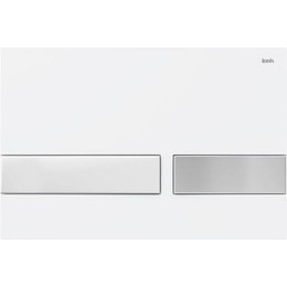 Кнопка смыва Iddis Unifix UNI06WCi77, белый матовый - фото 