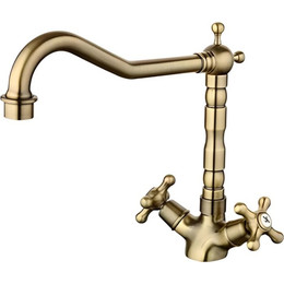 Смеситель для кухни Gappo Sofia G4063-4, бронза - фото 