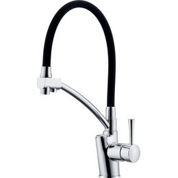 Смеситель для кухни Gappo G4398-11, черный/хром - фото 