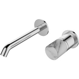 Смеситель для раковины настенный Bronze de Luxe Focus 24686CM, Цвет производителя: хром - фото 