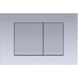 Кнопка смыва Aquatek KDI-0000011, хром матовый - фото 