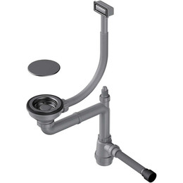 Арматура для кухонной мойки Omoikiri WK-1C GM 4956474, вороненая сталь - фото 