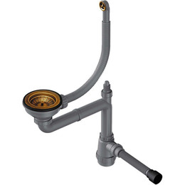 Арматура для кухонной мойки Omoikiri WK-1-CL-R AB 4956615, античная латунь - фото 