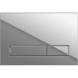 Кнопка смыва Cersanit Blick A64114, хром глянцевый - фото 