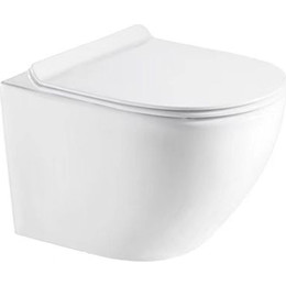 Унитаз подвесной безободковый Azario Gloria AZ-2003 SP с крышкой микролифт - фото 