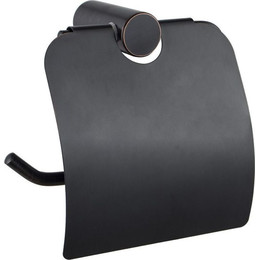 Держатель для туалетной бумаги Haiba HB8403-7, цвет чёрный матовый - фото 