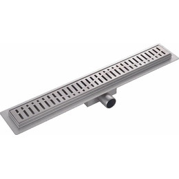 Трап Haiba 80 см HB93800, нержавеющая сталь, сатин - фото 