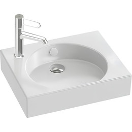 Раковина подвесная Jacob Delafon Odeon Rive Gauche 45 см EGN112-00 - фото 