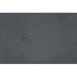 Каменный поддон Jacob Delafon Singulier 170x90 см E67028-NAD, серый сланец - фото 