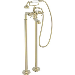 Смеситель для ванны Jacob Delafon Cleo 1889 E24314-BGG, золото - фото 
