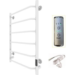 Полотенцесушитель электрический Тругор Пэк сп 6 ВГП 500х800 мм, белый (возможность скрытого подключения) 00-00036150 - фото 