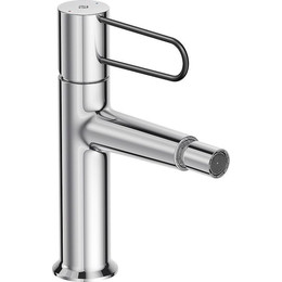 Смеситель для биде Jacob Delafon Odeon Rive Gauche E21033-BL-CP, хром/черный - фото 