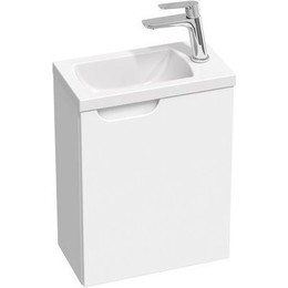 Тумба подвесная с раковиной Ravak Classic II 40 см X000001486 R, белый - фото 