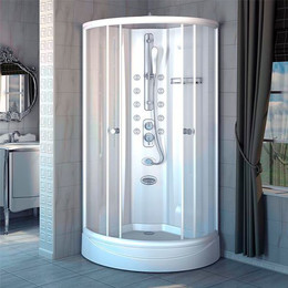 Душевая кабина Радомир Паола 1 93x93 см, белый/прозрачное - фото 