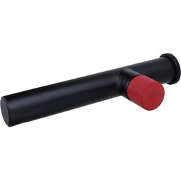 Смеситель для раковины настенный Bronze de Luxe Avantgarde 2021RH, чёрный матовый/красный - фото 