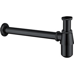 Сифон для умывальника Abber Bequem AF0032B, черный матовый - фото 