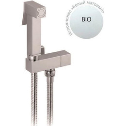 Набор для гигиенического душа Cezares CZR-L-DIF-BIO,  с вентилем на 1 воду, белый матовый - фото 