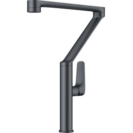 Смеситель для кухни Omoikiri Tara GM 4994374, вороненая сталь - фото 